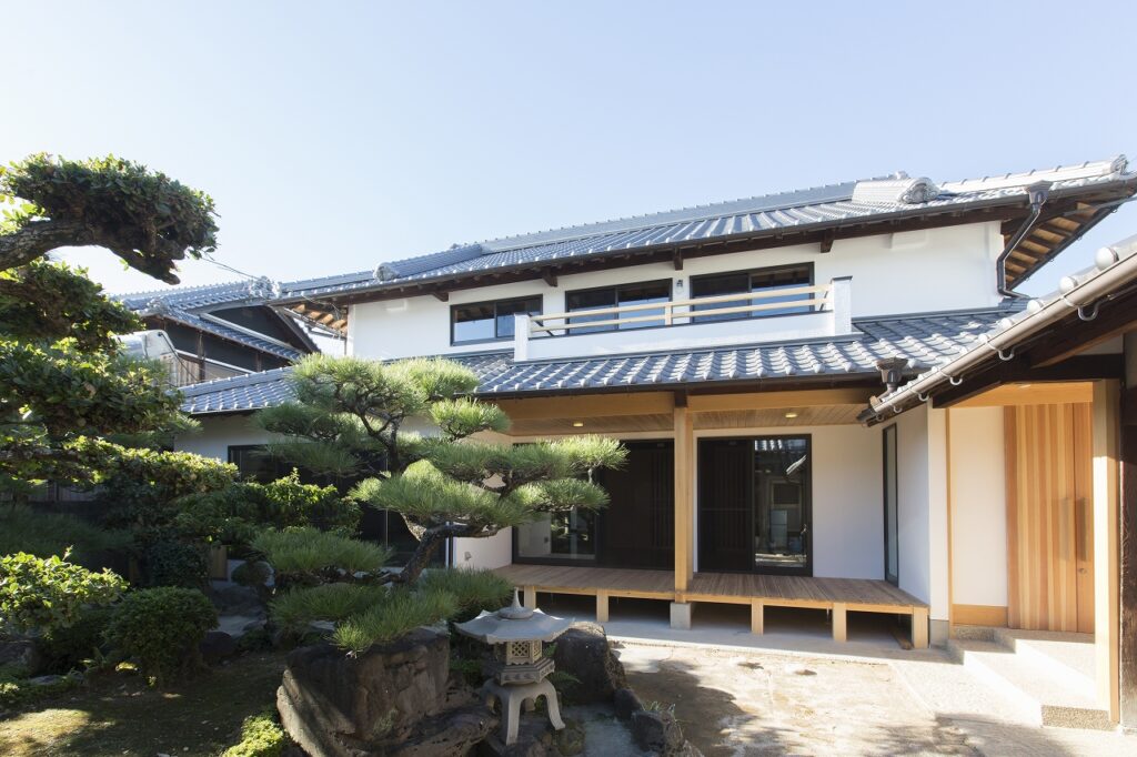 和歌山市 築100年の古民家を二世帯住宅にリノベ